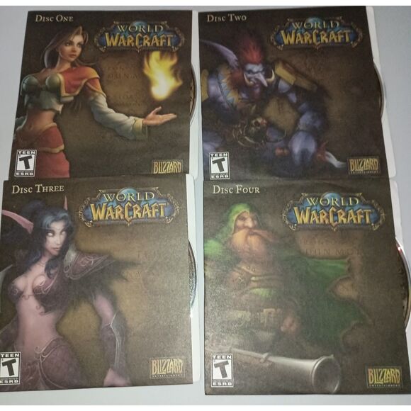 World of Warcraft - Game Manual & DVDs - Reign of Chaos (3 DVDs) World of Warcra - Picture 6 of 7